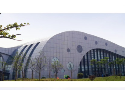 华阴会议中心外景网架工程